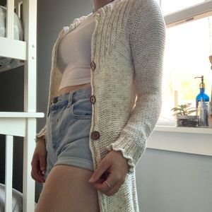 Cream Colored Cardigan